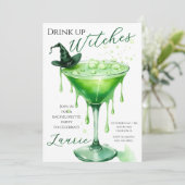 「魔女を飲む」バチェロレッテ招待状 招待状 (スタンド正面)