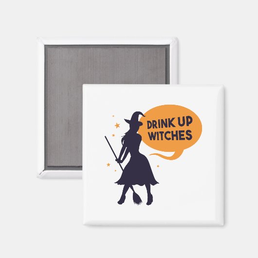 魔女を飲む マグネット (正面/裏面)