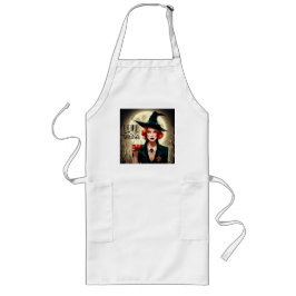 魔女を飲む ロングエプロン