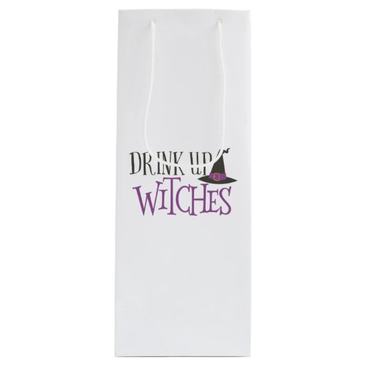 魔女を飲む ワインギフトバッグ (正面)