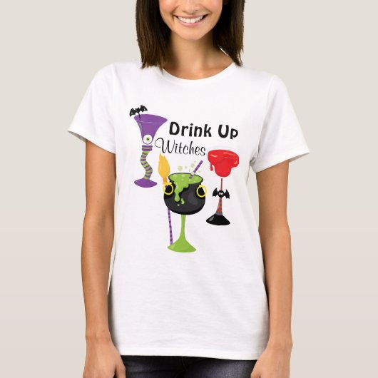 魔女を飲む Tシャツ (正面)