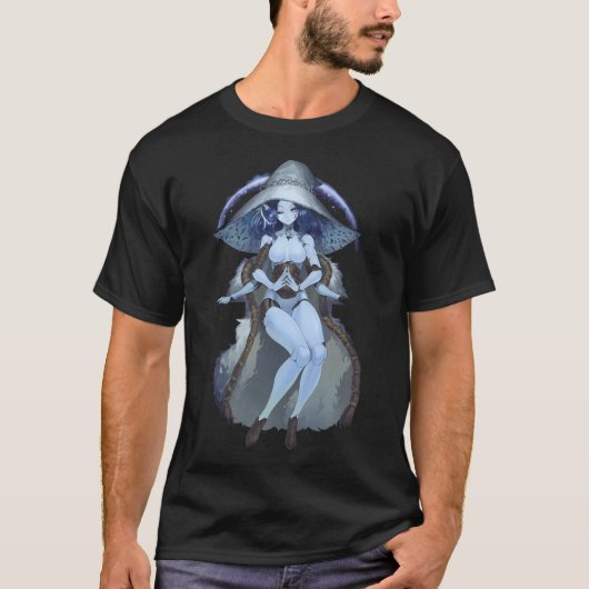 魔女アニメランニ Tシャツ (正面)