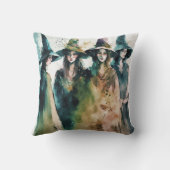 魔女イラストレーション#1 クッション (裏面)