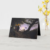 魔女ウオッチング カード (黄色い花)