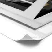 魔女オンブロムスティックウィンドウビューハロウィーン ポスター (角)