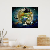 魔女オンブロムスティックポスター ポスター (キッチン)