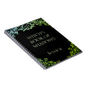 魔女カスタマイズの影の本 ノートブック (右側)