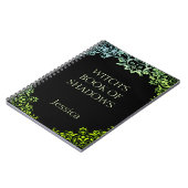 魔女カスタマイズの影の本 ノートブック (左側)