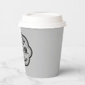 魔女カッコいいがコーヒー会社ハロウィーンを作る 紙コップ (左)