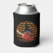 魔女カニ面白いハロウィーンヘミットカニ恋人 缶クーラー (缶裏面)