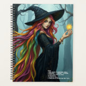 魔女カレンダー プランナー手帳 (正面)