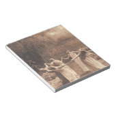 魔女サークルヴィンテージ踊り ノートパッド (アングル)