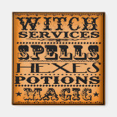 魔女サービス マグネット (正面)