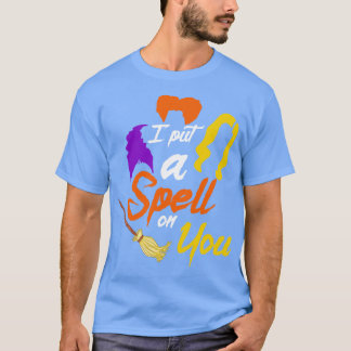 魔女シスターのハロウィーンを呪文で綴る Tシャツ