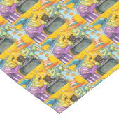 魔女シスターブラックキャット&ハロウィンビール ショートテーブルランナー (コーナー)