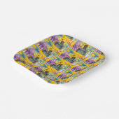 魔女シスターブラックキャット&ハロウィンビール ペーパープレート (傾斜あり)