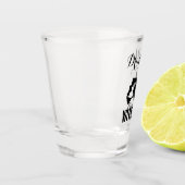 魔女ショットグラスを飲む ショットグラス (左)