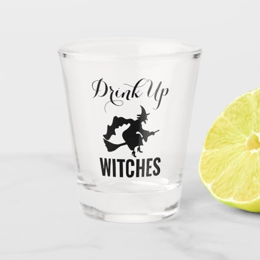 魔女ショットグラスを飲む ショットグラス (正面)