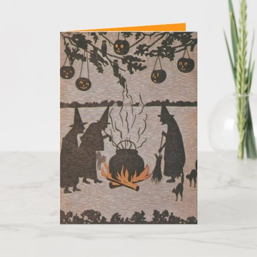 魔女ジャックオランタンオードロンフクロウ カード (正面)