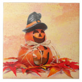 魔女ジャックオランタン タイル (正面)