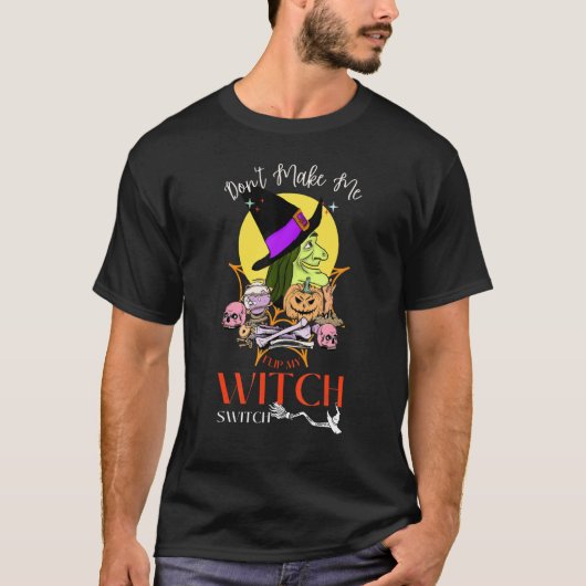 魔女スイッチを反転させない Tシャツ (正面)