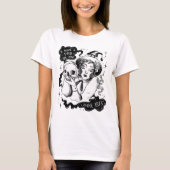 魔女スカル Tシャツ (正面)