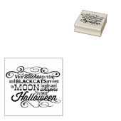 魔女スクラップブックウッド ラバースタンプ (押印)