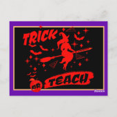 魔女トリックまたは赤教えい魔女先生 ポストカード (裏面)