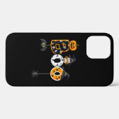 魔女ハットクモ付きハロウィーンブフクロウ Case-Mate iPhoneケース (裏面 (横))