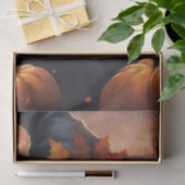 魔女ハットデコップハロウィーンキティ猫 薄葉紙 (ギフト)