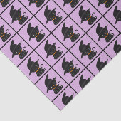 魔女ハットハロウィン付き黒猫 薄葉紙 (詳細)