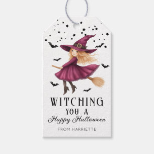 魔女ハッピーハローウィン ギフトタグ