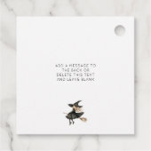 魔女ハッピーハローウィン フェイバータグ (裏面)