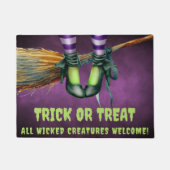 魔女ハロウィン ドアマット (正面)