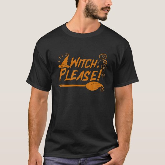 魔女ハロウィンTシャツお願い Tシャツ (正面)