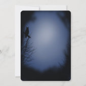 魔女ハロウィーンのバクロレットパーティーを飲む 招待状 (裏面)