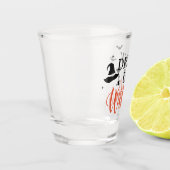 魔女ハロウィーンのパーティーを飲おもしろいむ ショットグラス (左)