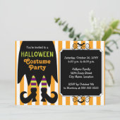 魔女ハロウィーンの衣装パーティー 招待状 (スタンド正面)