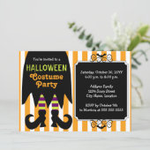 魔女ハロウィーンの衣装パーティー 招待状 (スタンド正面)