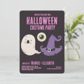 魔女ハロウィーンの衣装幽霊パーティー 招待状 (スタンド正面)