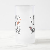 魔女ハロウィーンを飲む フロストグラスビールジョッキ (中央)