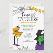 魔女ハロウィーンを飲む 招待状 (正面)