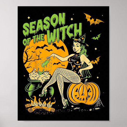 魔女ハロウィーンハロウィンの ポスター (正面)