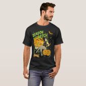 魔女ハロウィーンハロウィンの Tシャツ (正面フル)