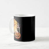 魔女ハロウィーンハロウィン1 コーヒーマグカップ (正面左)