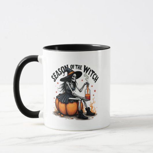 魔女ハロウィー不気味ウィチの季節 マグカップ (左)