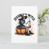 魔女ハロウィー不気味ウィチの季節 招待状 (スタンド正面)