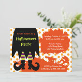 魔女ハローウィンパーティ 招待状 (スタンド正面)