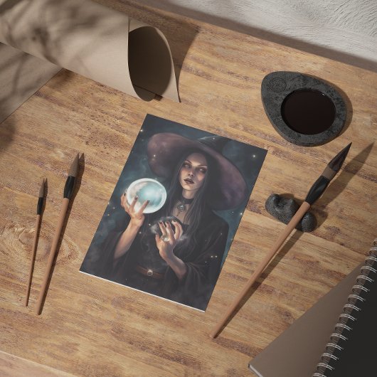 魔女ヒルデブランクのグリーティングカード カード