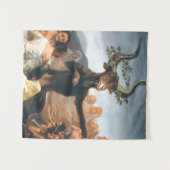 魔女フランシスコゴヤの安息日 タペストリー (正面(横))